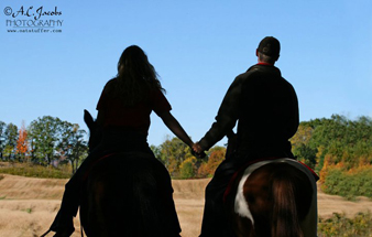 Love on horseback